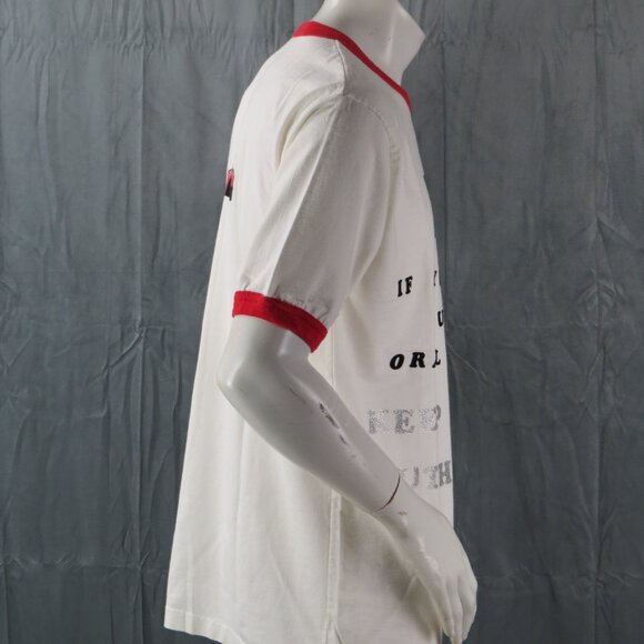 Vintage Graphic T-shirt - Super Freak Pac Man Iron Graphics - Men's Large - Picture 10 of 11